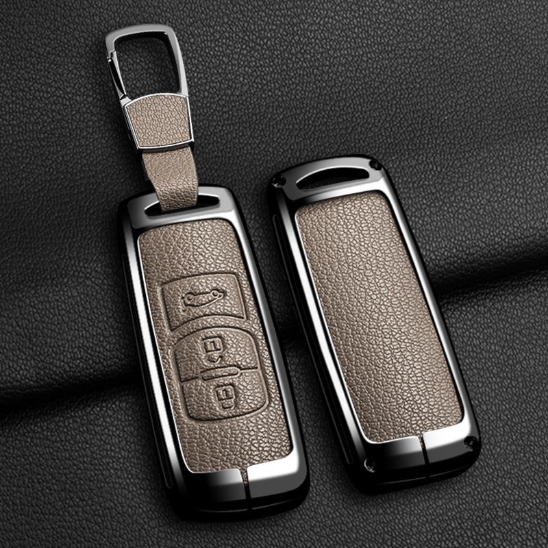Alloy Auto Smart Key Fob Cover Case Housing Remote Fit For Mazda 2 3 6 Atenza Axela Demio Cx-5 Cx5 Cx-3 Cx3 Cx7 Cx-7 Cx-9 Cx9 Mx5 Accessory