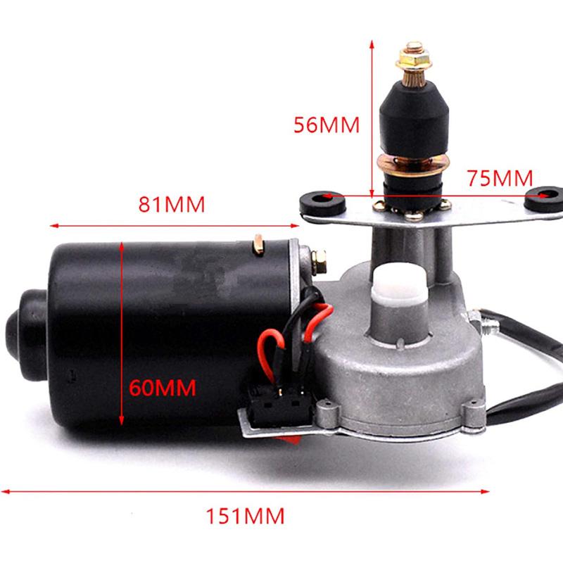 ATV Elektrischer Fenster Scheibenwischer Motor Kit Für Can-am Maverick x3 Für Yamaha raptor 700 Für cfmoto 500 UTV ATVs
