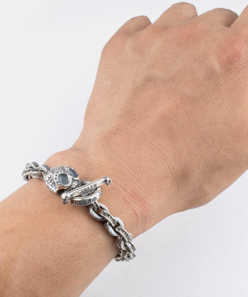 Sheen666 580 Chain Bracelet Pinskull