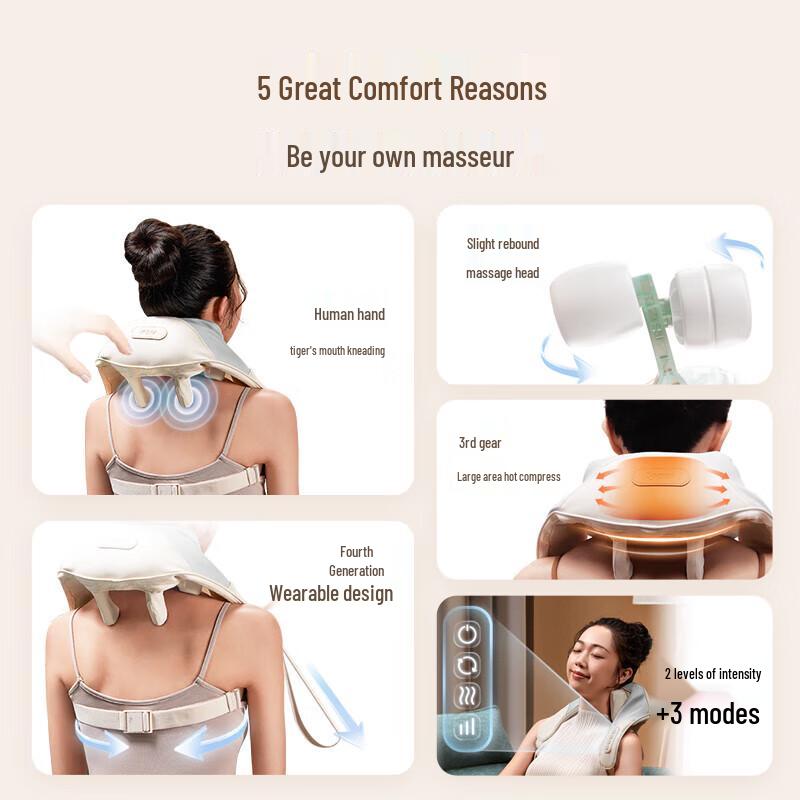 Repor R4 Neck, Shoulder, and Back Massager