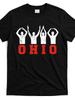 Ohio T-Shirt O-H-I-O Graphic Tee Buckeye State Pride Shirt Unisex