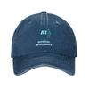 Artificial Intelligence AI Light Mature Style Baseball Cap Not Easy To Fade Sports Enthusiasts Unisex Denim Hat