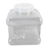 Distiller Water Container PP Outdoor Portable Water Bottle for Home Dental Beauty 5L White