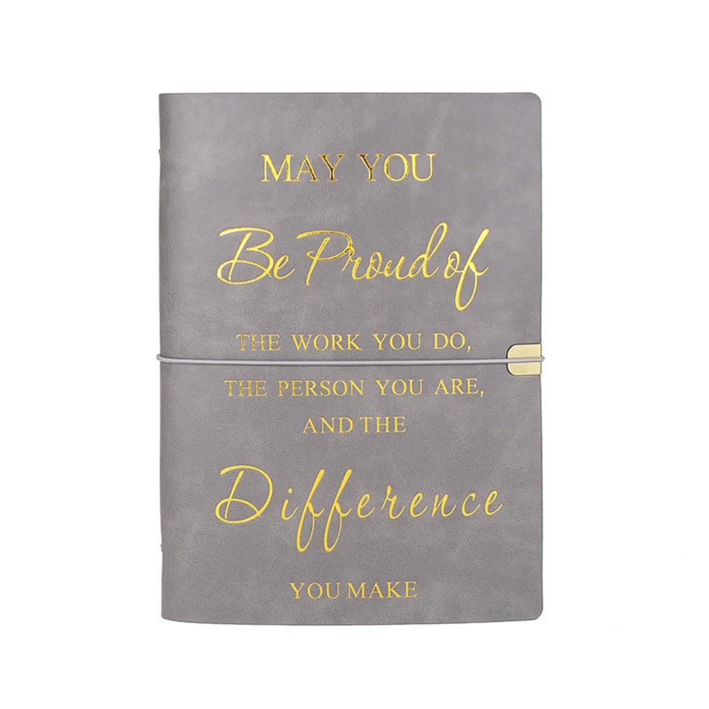 

80 Sheets Loose-leaf Notebook Horizontal Line Handbook Weekly Planner Diary Student серый