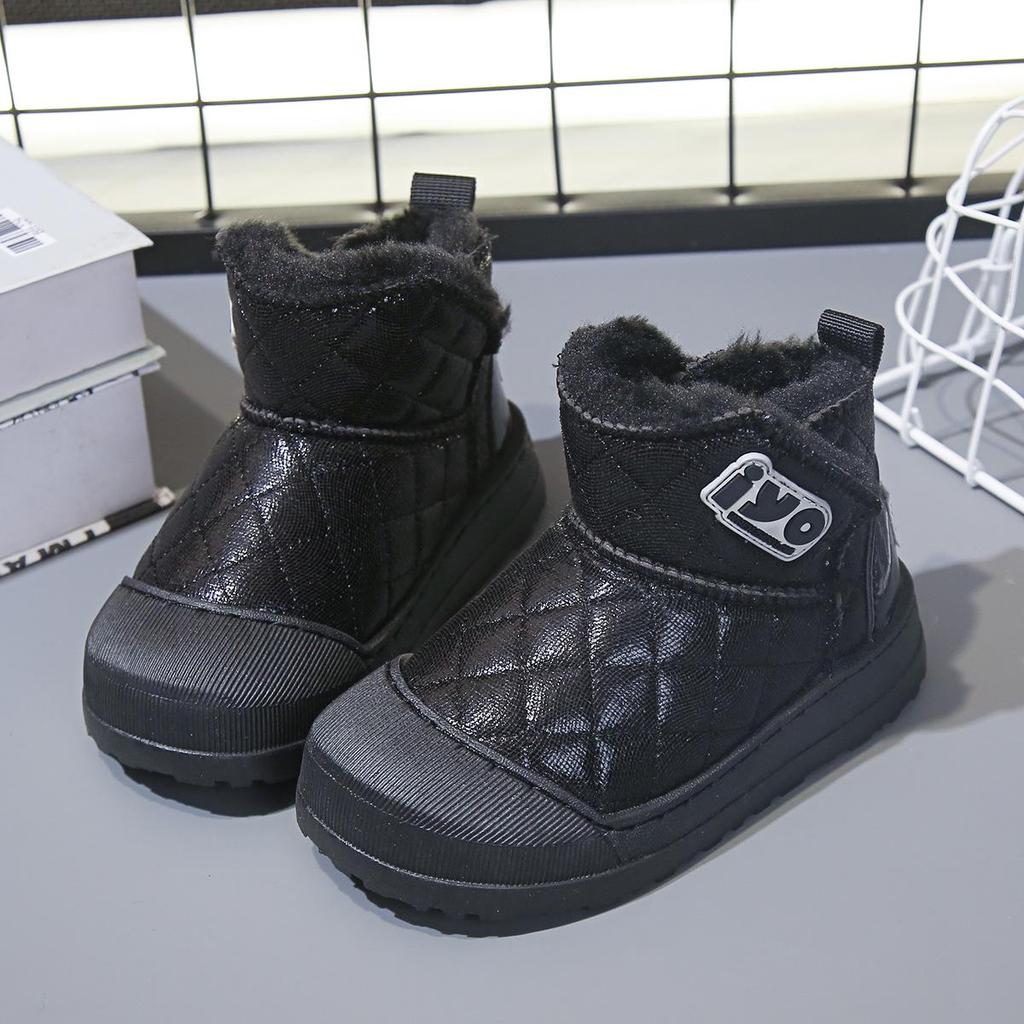 Girls' 2025 Winter Snow Boots - Thick Fleece, Waterproof, Warm Cotton Boots for Baby Girls