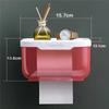 Toalettpapirholder Tissue Box Vanntett Mobiltelefon Oppbevaring Toalettpapir Oppbevaringsstativ Bad
