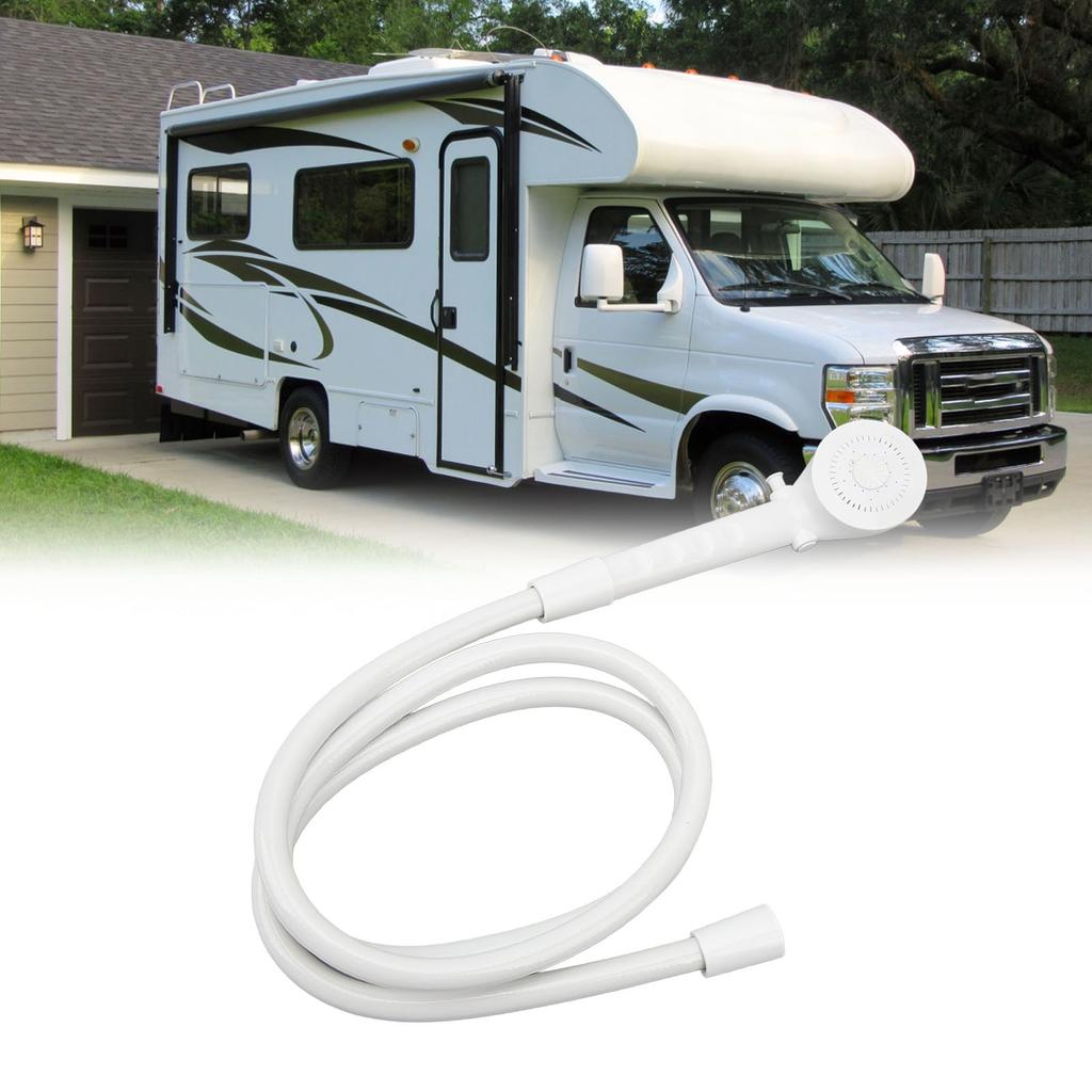 Hand Held Shower Set 1.5m Hose 3 Position Shower Head for RV Van Travel Trailer Motorhome Boat