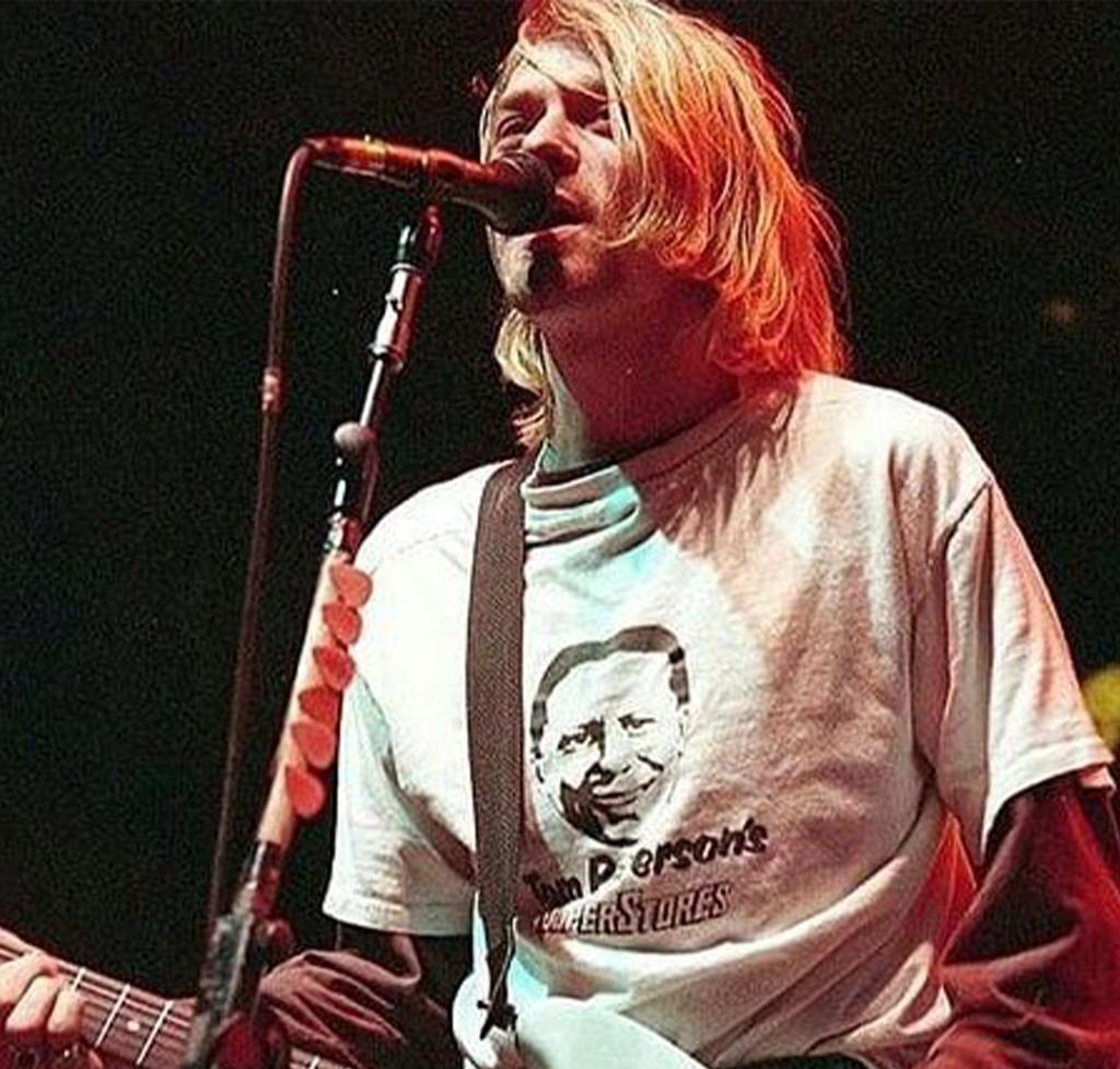 26 Tom Petersons Superstores Skjorta Bärd Av Kurt Cobain Grunge Nirvana Unisex T-shirt Unisex T-shirt