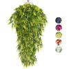 Künstliche Pflanze Kunststoff Eukalyptus Kamelie Hochzeit Garten Hof Kranz Zuhause Vase Außen Festival Party DIY Geschenkbox Deko