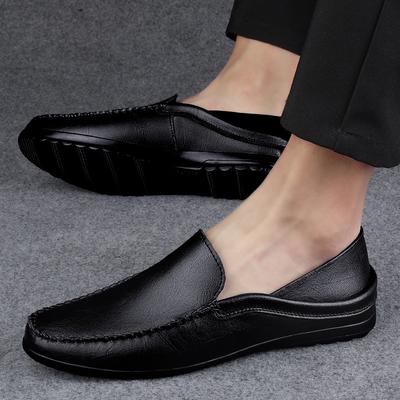 Marca Mocassini Slip-On in Vera Pelle Uomo Scarpe Casual Designer Primavera Estate Mocasines Hombre Mocassino da Guida Lofer Loffers