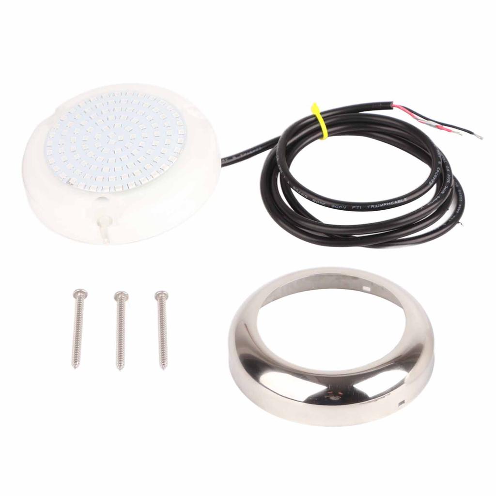 4in 108LED Unterwasser Licht 12V IP68 Wasserdicht 135 grad Leucht Winkel Unterwasser Boot Lampe für Marine