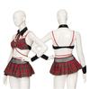 Clearstone SecretLily Cosplay Halloween Heiß Schule Rot Damen