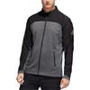 Adidas Stand Collar Comfortable Fashion Waterproof Jacket Men Jacket Black CY7449