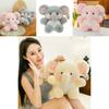 Plush Elephant Toy For Kids Girls Boys Cute Cartoon Soft Stuffed Animal Gift