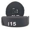 Fitness Wood Gymnastic Rings with Numbered Straps