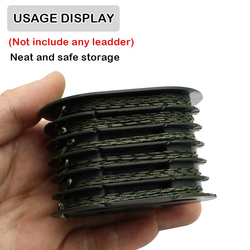 1PC Carp Fishing Tool Leader Storage For Six Complete Leaders For Carp Rig Chod Helicopter Rig Tackle Accessories Equipment