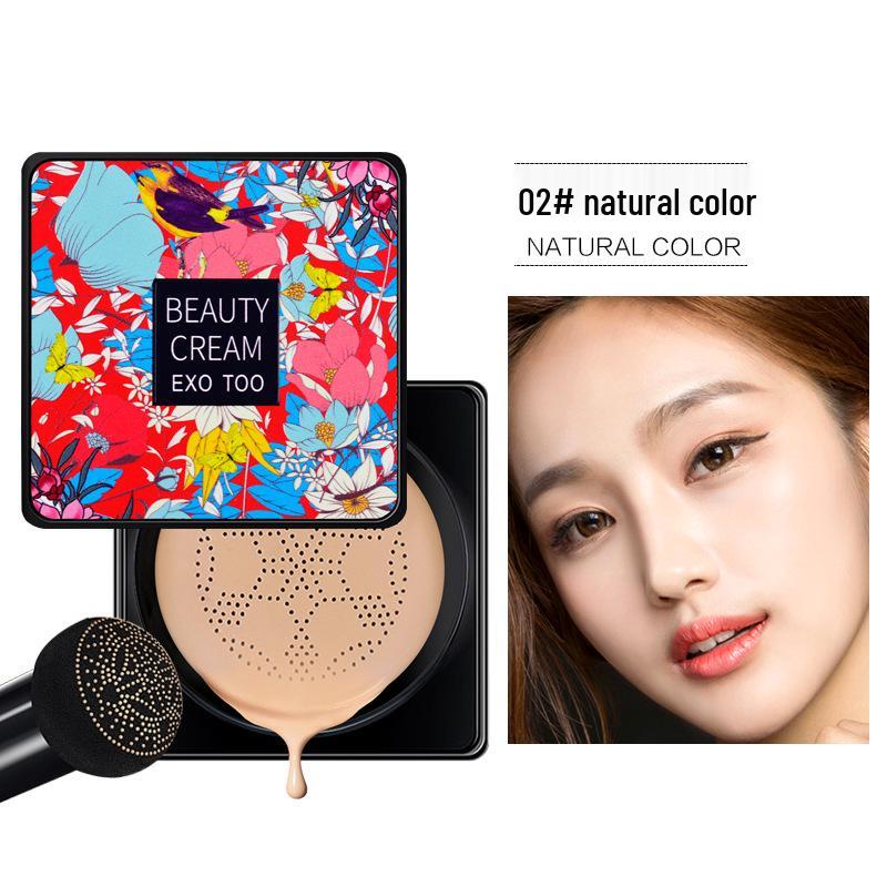 

Увлажняющий BB-кушон Kakashi - Грибная головка, Осветляет и маскирует