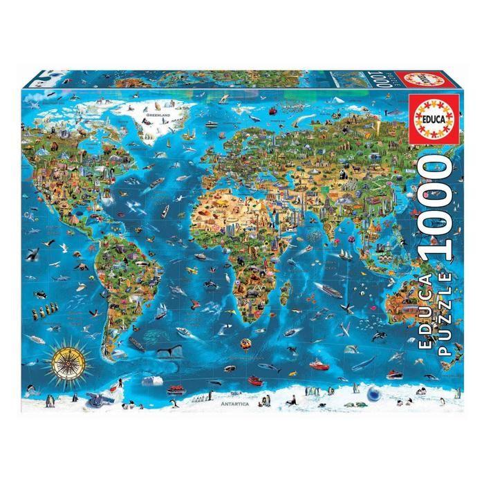 1000 dílků puzzle : divy světa