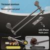 Punch-Free Space Aluminum Double Towel Rack