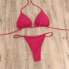 Sexy Women Bikini Brazilian Swimsuit Push-up Padded Bra Thong Two Pieces Swimwear Beachwear Bathing Suit Femme