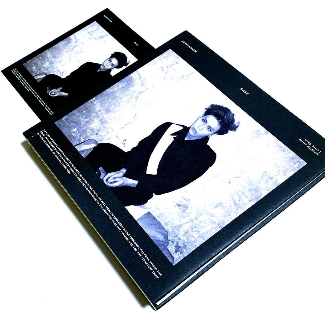 

[USED] SHINee Jonghyun Vol. 1 BASE (Korean Edition) Album