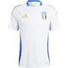 Adidas Aeroready Figc Training 2024 Comfortable Skin-Friendly Fitted Short Sleeve Football Shirt Men Tops White IQ2173