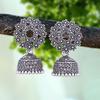 Earrings for Women Fashion Jhumka Oxidised Silver Earrings for Women Combo Chandbali Pearl Chandbali Stylish Jhumkas
