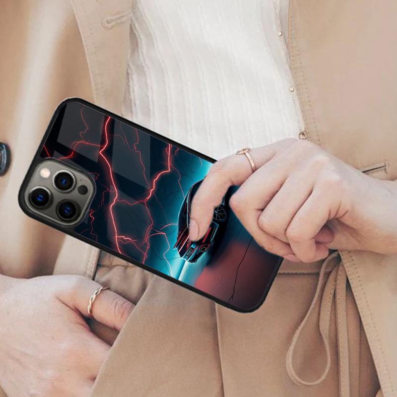 Muscle Car Lightning Magnetic Phone Case For APPLE iPhone 17 Air 16 14 13 12 Pro Max 15 Plus Wireless Charge With MagSafe Cover