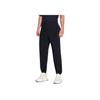 Armani Exchange Solid Color Drawstring Logo Label Sports Casual Pants Men bottoms Deep-Navy-Blue 6RZPKF-ZJ1ZZ-1583