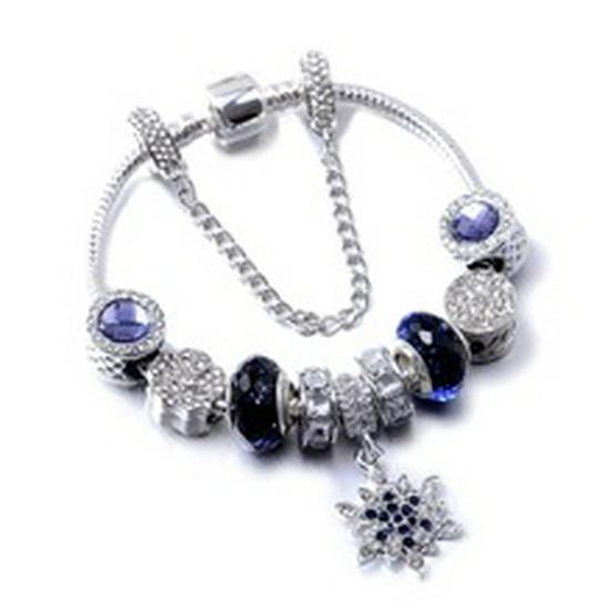 European & American Panjia DIY Retro Bracelet with Bubble Glass Beads