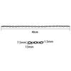 4pcs 40cm Bright Color Acrylic Fashion Link Sunglasses Chain Beads For DIY Jewelry Making Sunglasses Accessories