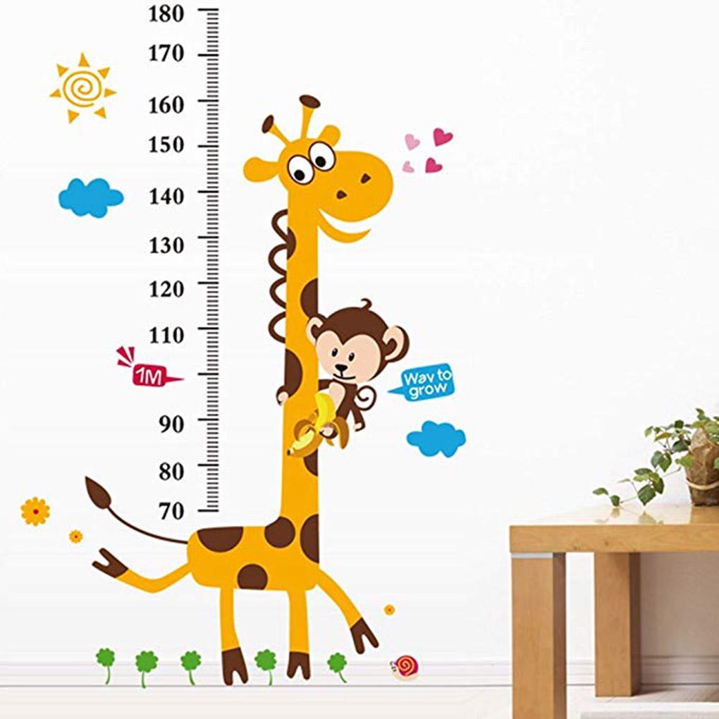 Removable Cartoon Giraffe Wallpaper Self Mural Decal