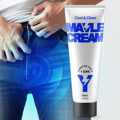 Nettoyant pour l'aine pour hommes, démangeaisons testiculaires des aisselles, crème marbrée rafraîchissante désodorisante, 100 ml, 3 pièces