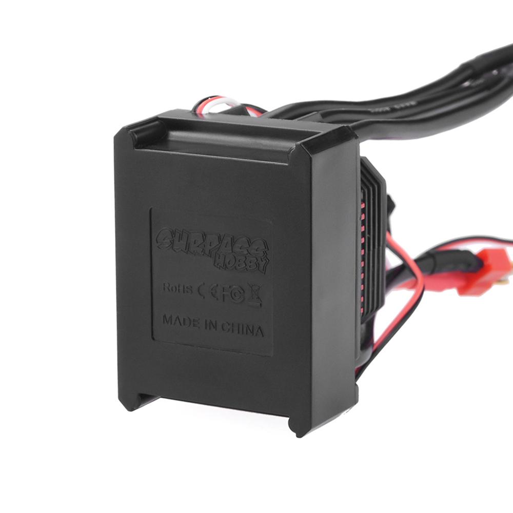 120A Brushless ESC Waterproof Electric Speed Controller for 1/8 1/10 RC Truck Car