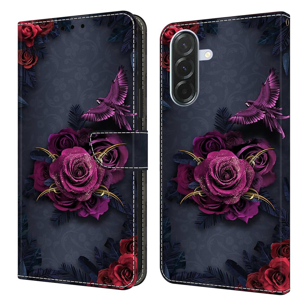 For Samsung Galaxy A56 5G/A36 5G Wallet Case Pattern Printing PU Leather Flip Stand Phone Cover