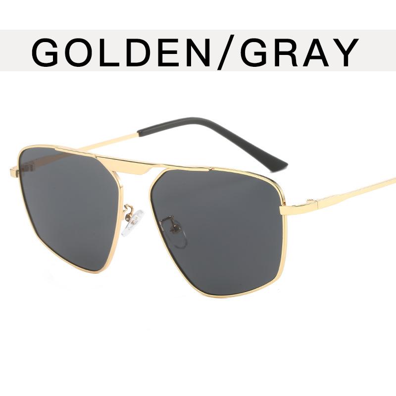

Polygon Shape Sunglasses for Women European American Style Metal Leg Men s Sun glasses UV Protection Outdoor Sunglasses