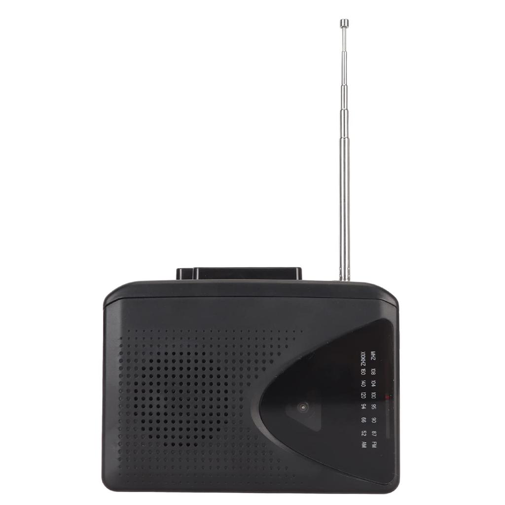 Portable Cassette Retro FM AM Radio Walkman with Speaker and Earphone Cassette to MP3 Converter Tape Player Recorder for Travel and Sports Player,
