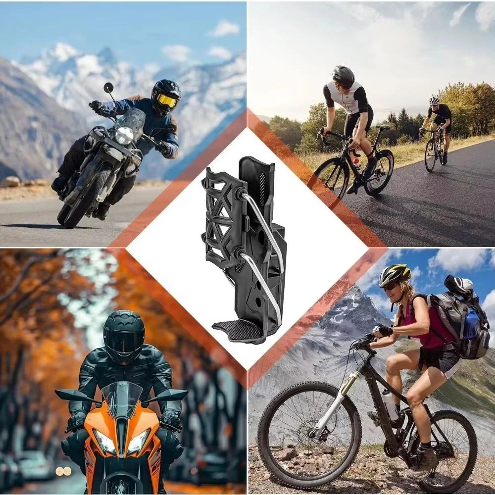 Adjustable Bottle Cage Holder, Handlebar Water Bottle Stand for MTB Road Cycling, Electric Bicycle Motorcycle Accessories