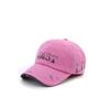 Letter Embroidery Tattered Jeans Sun Hat Cotton Peaked Cap Simple American Retro  Baseball Cap  Men