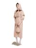 Mermer (2 Colors) Pleated Wave Dress_Black/Beige