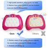 Quick Push Game Pop Up Fidget Bubbles Electronic Pop Light Game Anti-stress Toys for Adult Kid Sensory Toys Xmas Halloween Gifts