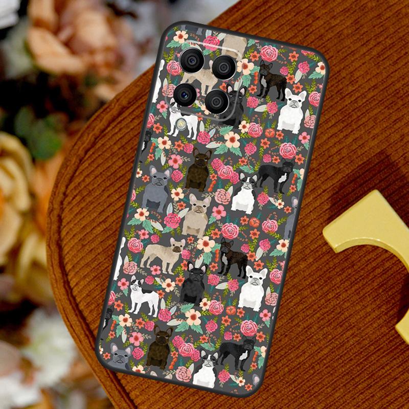 Cute French Bulldog For Samsung Galaxy M14 M34 M54 M12 M32 M52 M53 M33 M13 M20 M15 M55 M31s M30s M21 M51 Case