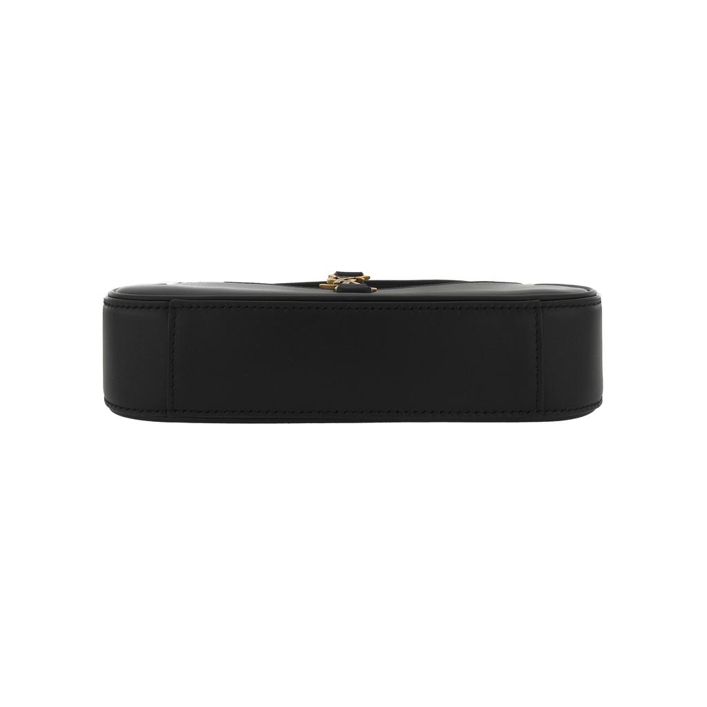 Saint Laurent Le 5 À 7 Mini Hobo Taška Černá Dámské Tašky přes rameno Černá 710318-2R20W-1000