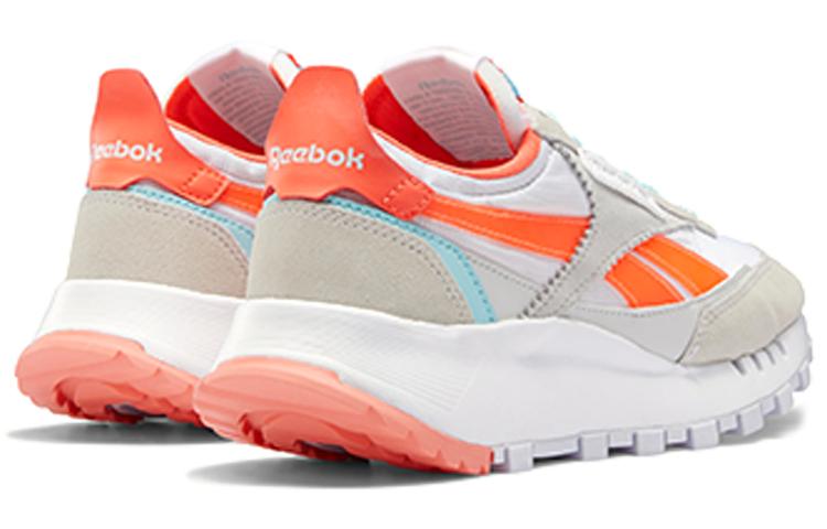 Reebok Wmns Classic Leather Legacy 'White Orange Flare' Women's FY7435