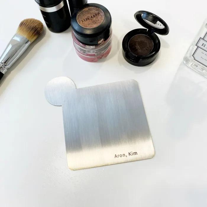 Silver Circle Makeup Palette