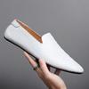 Men Shoes Moccasins Genuine Leather Casual Driving Slip On Shoes Fashion Men Loafers Outdoor Moccasins Italian Shoes for Men L5