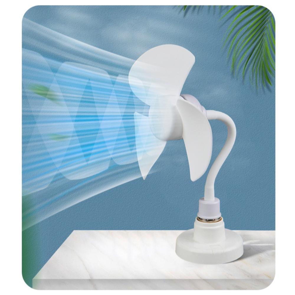 

Plug and Play Cooling Tools E27 Small Fan New Socket Small Fan E27 screw fan