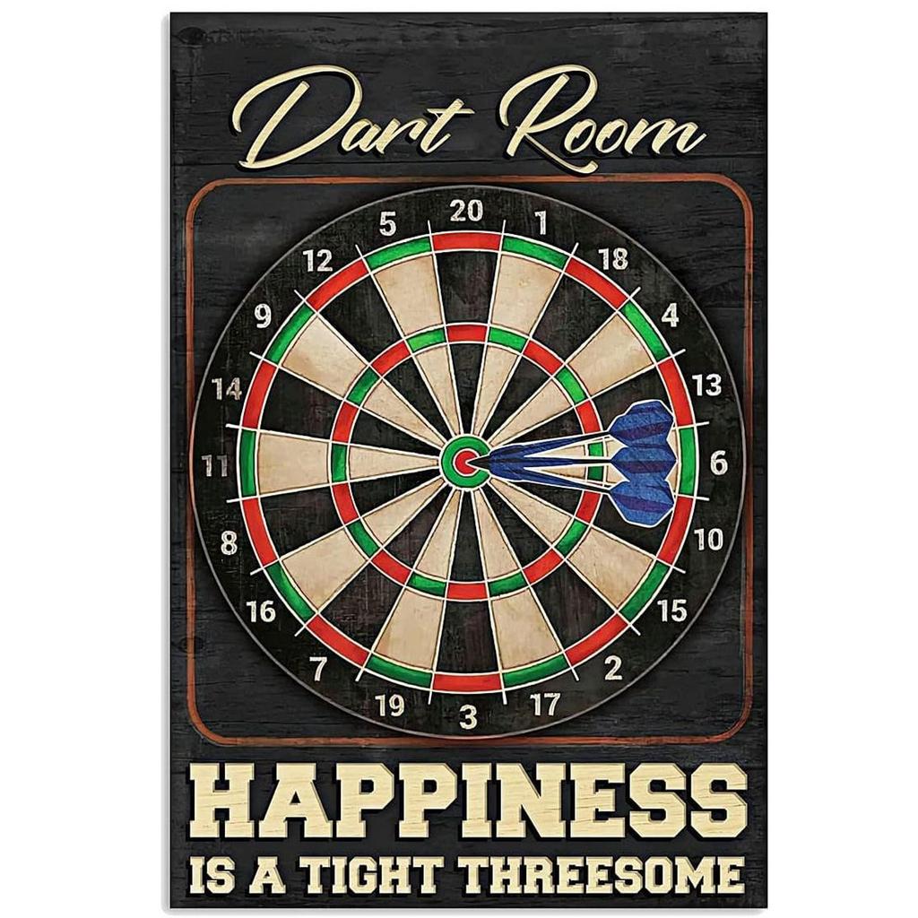 DORA Tin Sign Darts Metal Tin Signs Keep Calm  Wall Posters Plaque Vintage Iron Painting Decoration for Man Cave Cafe Game Room Club Bar