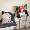 1pc Anime Nakano Nino Pillow Case Square Bedroom Sofa Leisure Comfort Cushion Car Living Room Home Decoration