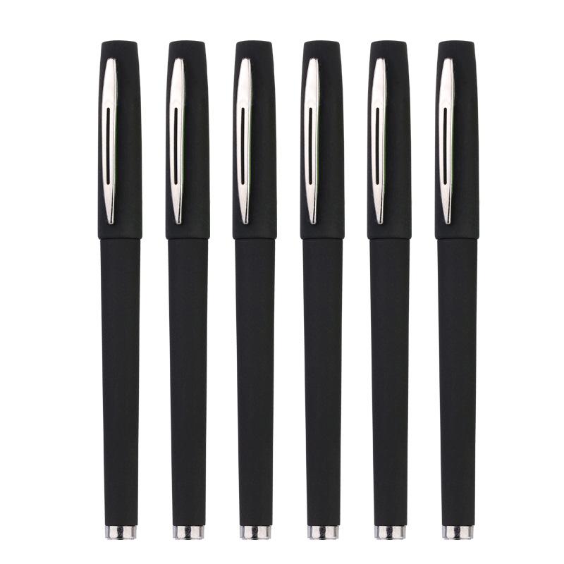 

Carbon Black Logo-Print Water-Based Signature Pen with Spray Glue Black